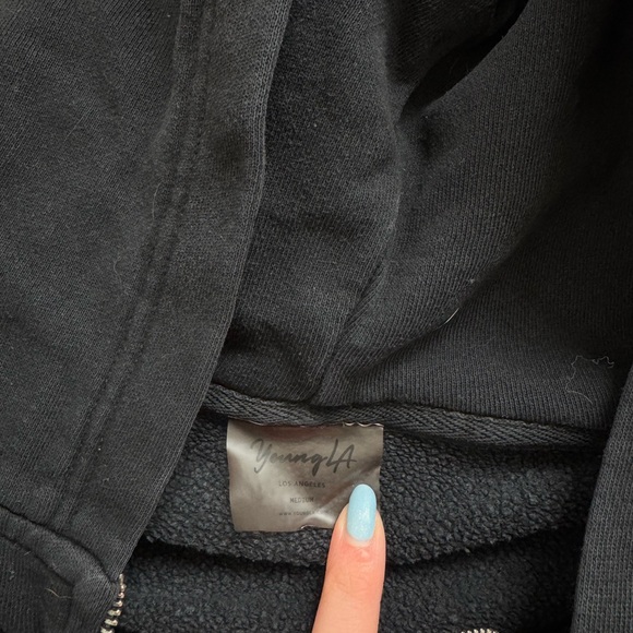 YoungLA For Her Cropped Zip Up - Picture 5 of 5